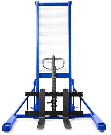 Pallit Carrello elevatore WIDE | forche scorrevoli da 210 a 950 mm | altezza di sollevamento 1600 mm | portata 1000 kg