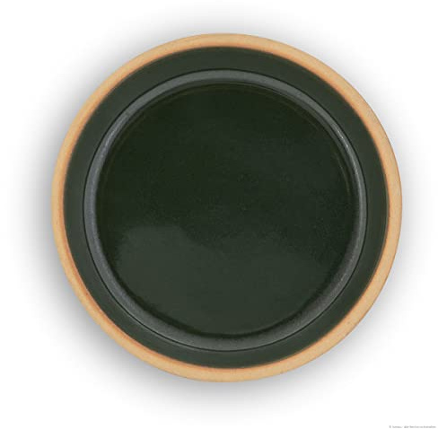 K&K Bunzlau - Abbeveratoio per uccelli, misura piccola, 18 x 3,5 cm, colore: Verde