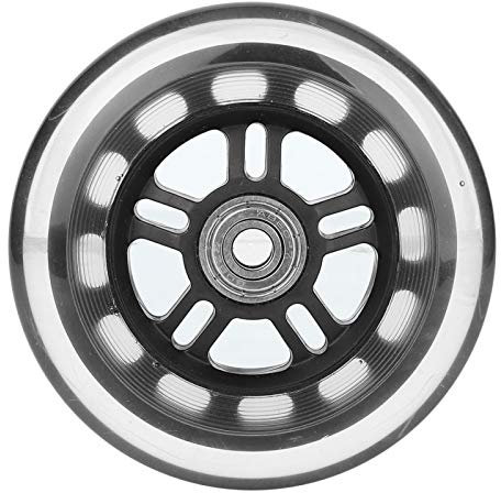 Tyenaza Ruote Girevoli con Cuscinetti, Ruota con Rotelle, Rotelle per Carrelli per Piccoli Carrelli Hardware per Porte, Rotelle PU da 4 Pollici ABEC-7 608ZZ