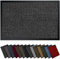 Gentle North Hochwertige Fußmatte grau schwarz 90x150cm groß für Innen & Außen - Schmutzfangmatte rutschfest, waschbar & wetterfest - für Eingangsbereich & Aussenbereich - Läufer Flur dünn