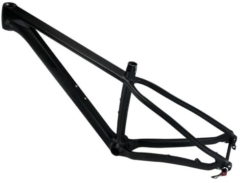 Carbonio Telaio per Mountain Bike 27.5er 29er XC Hardtail Telaio MTB 15''/17''/19'' Leggero Telaio con Freni A Disco ASSE Passante 142mm Percorso Interno (Size : 27.5 * 19'')