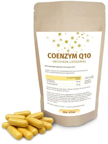 Coenzym Q10 Liposomal 200 mg per kapsel 360 kapslar 12 månaders lager