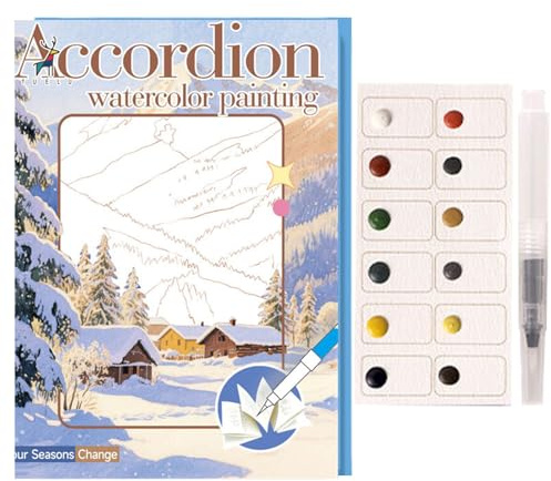 Kit de Peinture à l'Eau,Feutres Pliables Fournitures de Peinture et Dessin,Stylos Marqueurs Artistiques à l'Eau - Pour Débutants Adultes Loisirs Créatifs Maison École