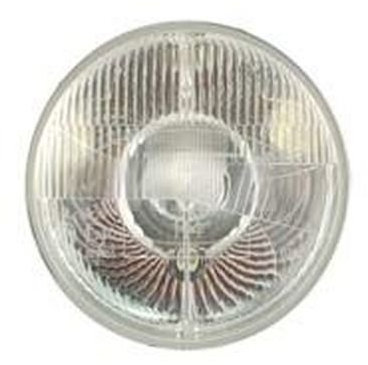 Scheinwerfereinsatz 12V - H4 - 8709.15/2 Halogen - mit Standlichtfassung - TS, ETS, ETZ - Ø178 mm - Glas gewölbt, niedrige Bauhöhe - (rechtsasymmetrisch)