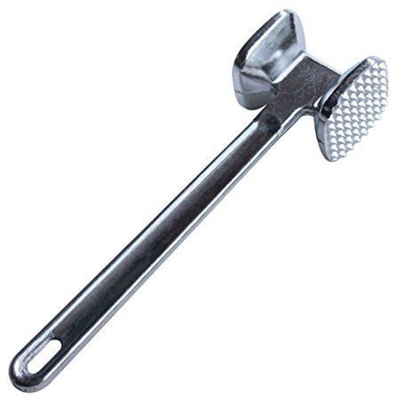 OFKPO Marteau à Viande, Attendrisseur de Viande Marteau à Viande Double Côtés en Alliage D'aluminium, Durable Outils de Cuisine