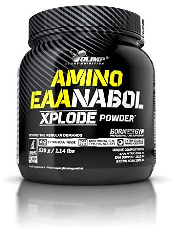 AMINO EAA XPLODE POWDER, OLIMP, ORANGE FLAVOUR, 520g