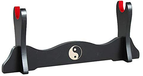 Jonoisax Schwerthalter Roter Samtschützer - Sword Rack Chinesischer Schwertstand Tai Chi,1 Tier