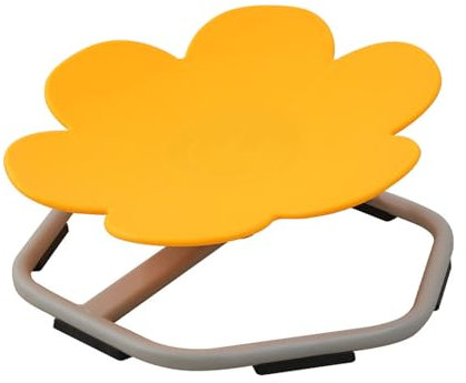 AHDFY Chaise Jouet sensorielle pour Enfants, carrousel Rotatif pour Enfants, Plat Assis et Rotatif, équipement d'entraînement sensoriel, Petite Chaise de Bureau antidérapante, 3 à 12 Ans