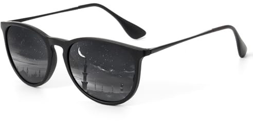 HENGOSEN Sonnenbrille Damen Polarisiert Sunglasses-Woman: Polarisiert Sonnenbrille Damen Retro UV Schutz Vintage Sunglasses