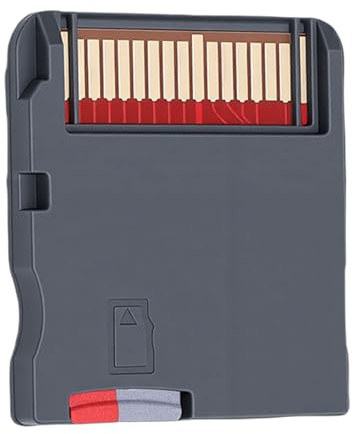 PUSOKEI Carte Cartouche de Jeu, 7800 Jeux Intégrés avec Interface Chinoise, Sauvegarde Rapide et Doigt D'or, pour 3DS 2DS NDSL GBC FC MD GB
