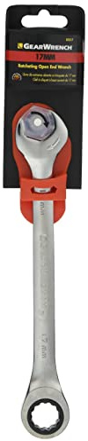 GEARWRENCH Open End Ratcheting Combination Wrench 17mm, 12 Point - 85517