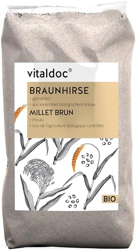 vitaldoc® BIO-Braunhirse gemahlen 6 x 500 g