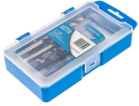 Satra S-X38F Satz Gewindereparatur M10x1.5 Gewinde Set 15 tlg. inkl. Bohrer
