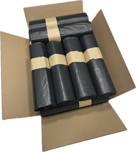 ★250 Bolsas de Basura SEDISAC PE 100% Reciclado UNE-EN15343 100L 85x105 30µm galga 120 Negras (250 uds.) 0,015 €/Caja al SCRAP RD 1055/2022 ENV/2025/54349 GTIN 8437027548413