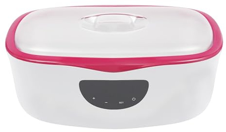 Macchina per il bagno di paraffina, 4000 ml, 230 W, dispositivo di fusione di cera di paraffina con touch screen a LED, regolabile da 45 a 75 °C, per mani e piedi, uso professionale, per il bagno di