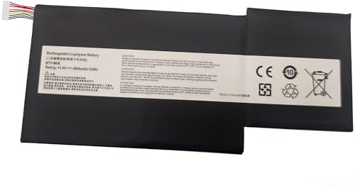 BTY-M6K Laptop Batteri för MSI Stealth Pro GF63 GF65 GF75 MS-17B4 MS-17B7 MS-16K3 MS-16R1 MS-16R2 MS-16R3, Thin 10SC 10SCSR 10SCXR 8RC 9SC 9SCXR 11UC 8RC-034CZ 8RC-052NL 8RC-074AU 8RC-230 8RC-004CN