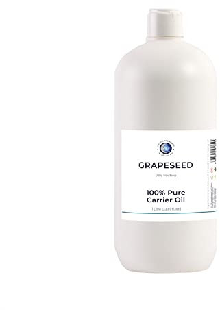Momenti mistici | Olio portante di vettore di puttana 1 litro - olio puro e naturale perfetto per capelli, viso, unghie, aromaterapia, massaggio e diluizione dell'olio senza OGM vegano
