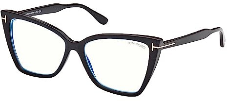 TOM FORD Unisex FT5844-B Lunettes de Soleil, Black/Other, 55