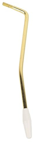 Bras de Trémolo de Guitare, Culbuteur de Guitare électrique Système de Trémolo Simple en Métal Barre de Levier Whammy Partie D'instrument de Musique (Poignée blanche en lingot