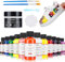 SEISSO Leder Reparatur Set,12 Farben Lederreparatursalbe,Kunstleder Reparatur Set,DIY Lederfarben-Reparaturset für Lederkratzer,auto lederpflege,geeignet für Sofas,Schuhe, Mäntel,Autositze（12 Stück）