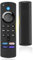 Glitfix Mando a Distancia por Voz (3 Gen) Adecuado para AMZ Fir-e TV Stick 2nd Gen y 3rd Gen, Stick Lite, 4K y 4K MAX, Fir-es Cube 2nd Gen & 3 Gen, con Bluetooth y 4 Botones de Atajo