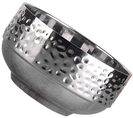 MOKKHNB Ciotola per e in Acciaio Inossidabile Ciotola Termica Antiscottatura Piccola per Noodles e Design per Uso