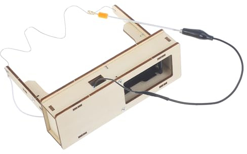 BESPORTBLE Kit de Ciencia DIY Laberinto Eléctrico Táctil, Accesorios Científicos para Experimentos Educativos de Electricidad, Juguete Interactivo para Desarrollo Cognitivo y Aprendizaje