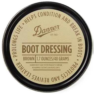 Danner Boot Dressing Shoe Care Product, Brown - 4 oz.