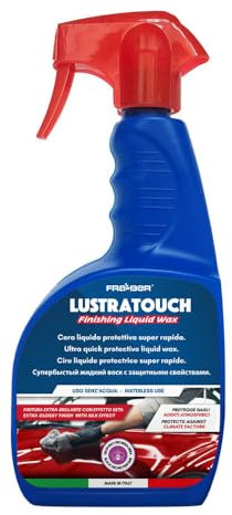 prodotto innovativo 3in1: cera, polish e protettivo per auto LUSTRATOUCH 750ML 1PZ FRA-BER