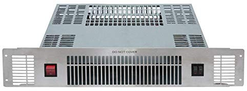 SIA PLH1 2kW Stainless Steel Slimline Electric Kitchen Plinth Heater