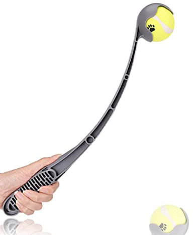 Urban Print Ballwerfer für Haustiere, Ball inklusive