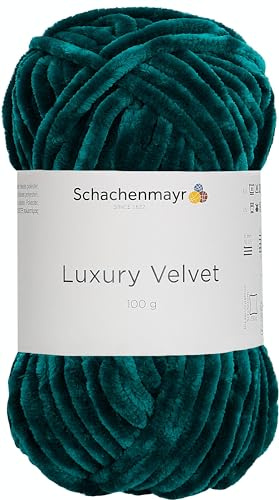 Schachenmayr Luxury Velvet 00070 emerald ca. 75 m 100 g