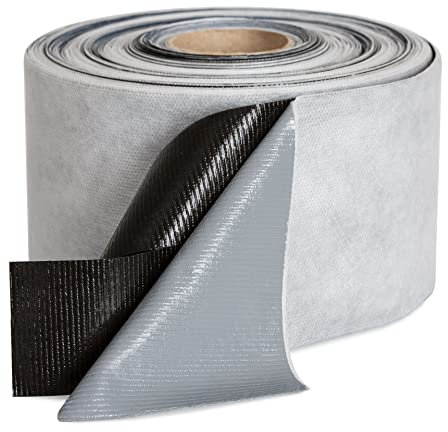 Sealing Tape 10 m Butyl Tape HS04 Self-Adhesive Sealing Tape Sealing Waterproof Elastic Half Construction