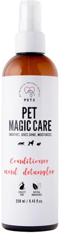 Pet Care Pflegespray für Hunde & Katzen - Sanfter Fell & Hautnebel - Für die tägliche Pflege - 250 ml