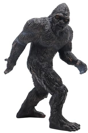 Dnoifne Bigfoot Statue, Resin Garden Bigfoot Sculpture, Unique Big Foot Sasquatch Gifts for Men, Bigfoot Sasquatch Ornament for Home Office Garden Bookshelf Desk Decor 13 CM