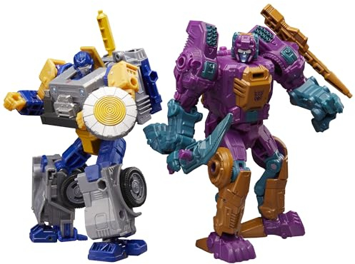 Transformers Age of the Primes Wreck ‘n Doom Collection Fisitron and Carnivac Converting Action Figure 2-Pack