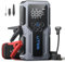 UTRAI Starthilfe Powerbank mit Kompressor 4500A, Booster Auto Starthilfe mit 18-W-Schnellladung, LED-Taschenlampe, Zwangsstart, 12V Jump Starter Powerbank Bis zu 8.5L Benzin & 6.5L Dieselmotor
