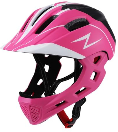 Ysyqkn Casco da Bicicletta per Bambini, Casco da Corsa, alla Moda, Traspirante, 50 Cm 55 Cm, Casco Sportivo, Casco da Bicicletta per Pattinaggio in Linea E C, Rosa Viola