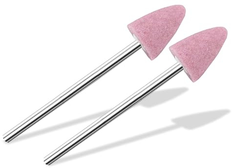 Edelkorund Steinschleifer Keramikschleifer Nagelfräser Maniküre Nail Bit Schleifkörper Fräseraufsatz Nagelpflege Schleifer Keramischer Fräser für Arbeiten Rund um den Nagel (Modell 9)