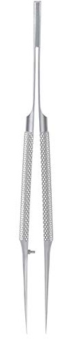 Spetsig spets precision pincett anti magnetisk 0 , 15 mm underhållspincett rostfritt stål rak spetsig pincett för elektronisk reparation