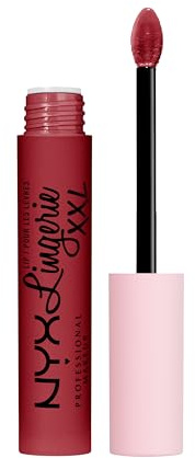 NYX Professional Makeup Lip Lingerie XXL, Flüssiger Lippenstift für langen Halt, Vegane Formel, 23 It's Hotter