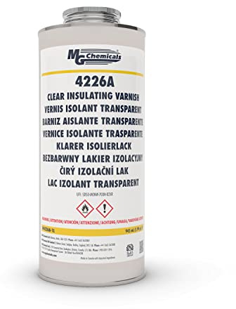 MG Chemicals 4226A Clear Insulating Varnish, 1 L Liquid Can