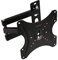 CLICLED Staffa TV Muro Orientabile Braccio Supporto Televisore Monitor da Parete Regolabile per TV LED da 14 Pollici a 42 Pollici - VESA 50x50mm 75x75mm 100x100mm 2 Snodi 117B