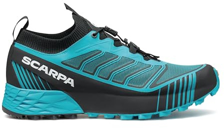 SCARPA Ribelle Run 2 - Scarpe da trail running da uomo, leggere, ad alte prestazioni, Barriera Blu/Nero, 45 EU