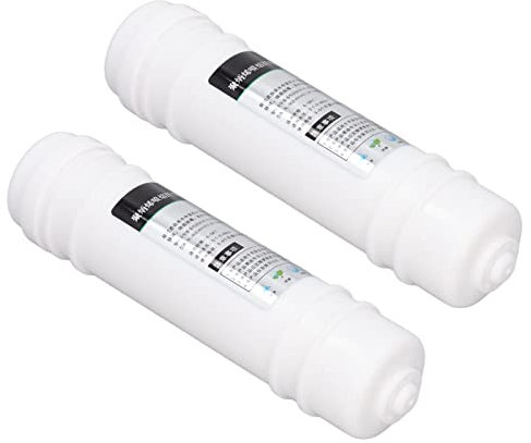 Brrnoo Cartucho de Filtro de Agua la Casa Entera, Filtros Agua 2 Pcs Cartuchos Sedimento 10 Pulgadas Pp Algodón Reemplazo Purificador Universal
