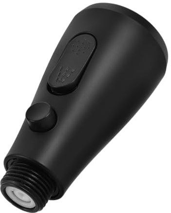 SHINEOFI Douchette Robinet Cuisine Extractible Abs Résistante Rouille Pulvérisateur Rétractable pour Mitigeur avec Pull Out Accessoire pour Évier de Cuisine Noir