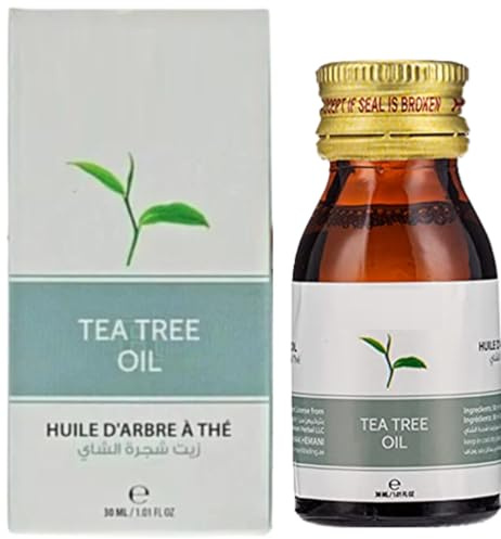 Tea Tree Oil100% Pure Tea Tree Essential Oil for Skin, Hair, Face, Nails Natural Vegan & Undiluted for Aromatherapy & Diffusers