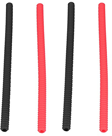 BRRNOO Protections de Grille de Four, Protections de Four pour Grilles de de en Silicone Isolation Thermique 4 Pièces 14 Pouces en Silicone pour Gril de de Cuisine à Domicile