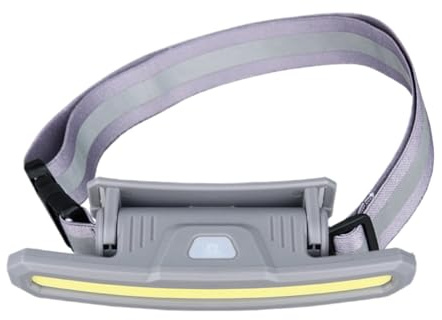 Genérico Lámparas para corredores – Cinturón luminoso, 3 modos reflectantes, equipo de carreras nocturnas lámparas recargables, para acampada, senderismo, ciclismo, equitación, caminata, escalada para