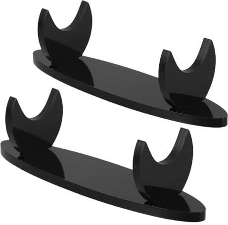Healeved Soporte para Flauta de Bambú 2 Piezas Estable Anticaída para Instrumentos de Viento Pequeño Soporte para Clarinete y Flautín Adecuado para Exhibición y Sala de Estar